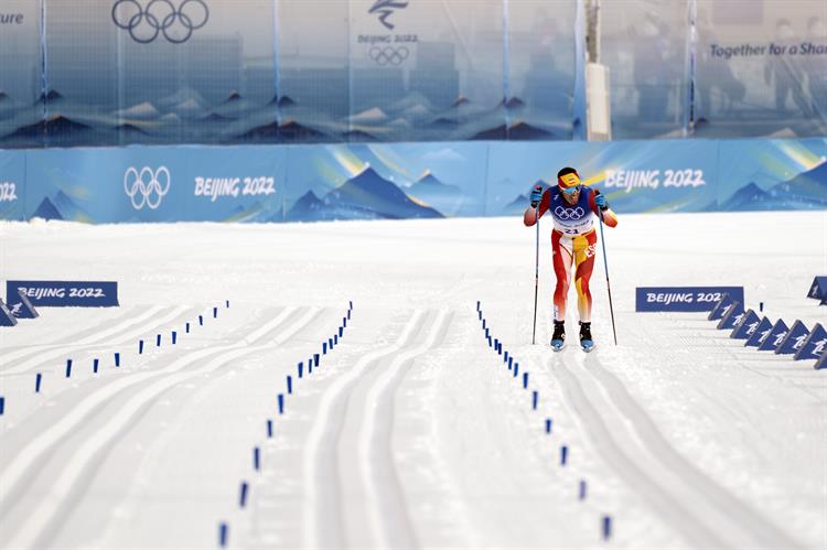 Imanol Rojo cierra la participación en los JJOO de Beijing 2022 participando en la prueba reina: los 50 km estilo libre