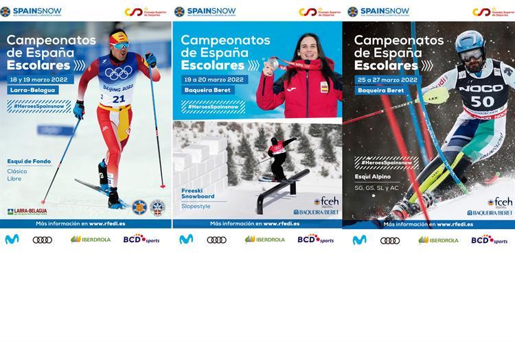 CSD y RFEDI acuerdan por primera vez la gratuidad de los Campeonatos de España Escolares para la promoción de la base