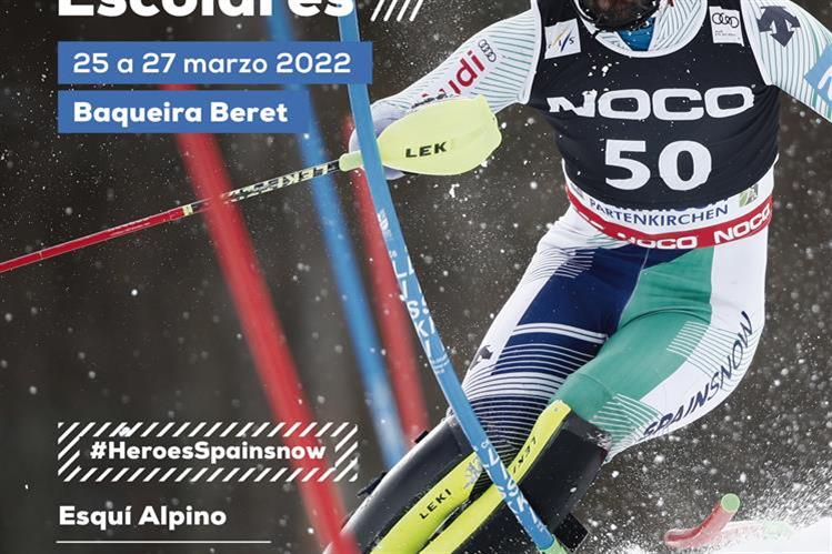 Quim Salarich animará a los futuros esquiadores en los Campeonatos de España de esquí alpino y Escolares U16/14 en Baqueira Beret