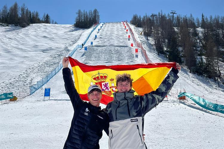 Oliver Verdaguer roza el podio en los Campeonatos del Mundo FIS Junior de Freestyle Moguls en Chiesa in Valmalenco (Italia)