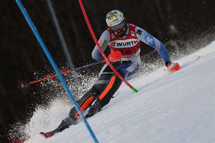 Quim Salarich consigue la posición 24 en el slalom de Copa del Mundo de Garmisch-Partenkirchen