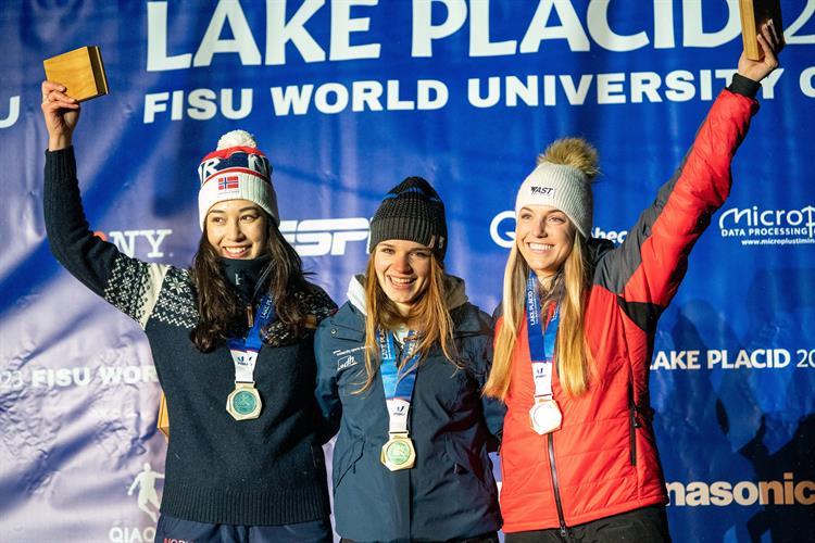 Bronce para Celia Abad en el supergigante de la Universiada en Lake Placid (EEUU) en la que Albert Ortega Fornesa ha conseguido también una 5a posición