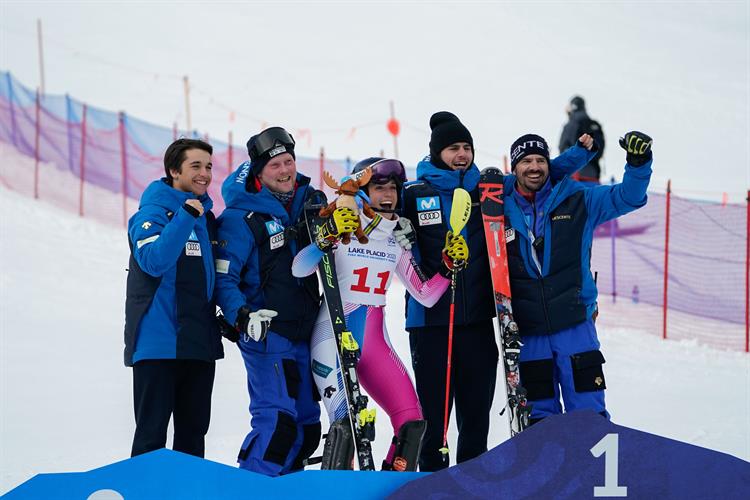 Doble oro histórico para Celia Abad y Albert Ortega Fornesa en la Combinada Alpina en la Universiada de Lake Placid (EEUU)