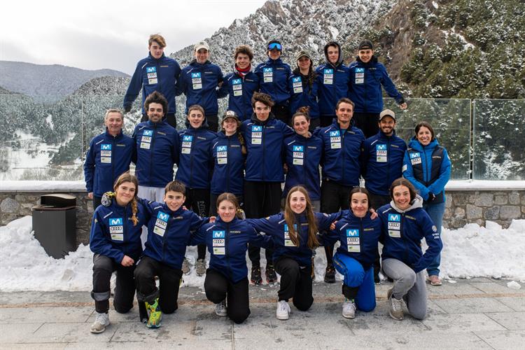 Oro para la Selección Spainsnow de esquí alpino del 31º Trofeo Borrufa en Ordino Arcalís