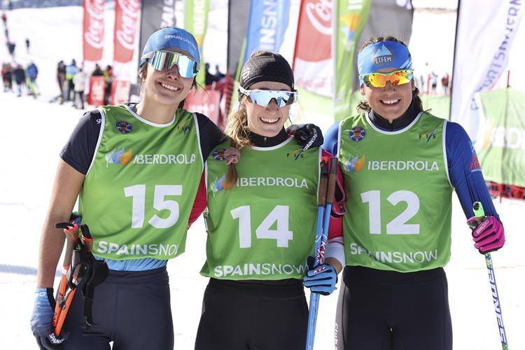 Irati Cuadrado y Martín Morales campeones de España de Sprint by Iberdrola en Baqueira Beret