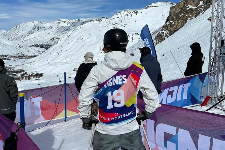 Mejor resultado para Thibault Magnin en una Copa del Mundo con un 5º puesto en Tignes (Francia)