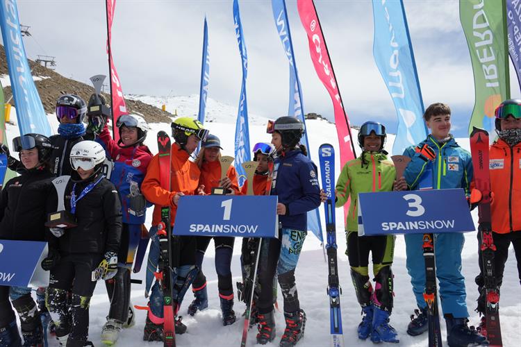 Campeonatos de España U14 y U16 de esquí alpino en Sierra Nevada enmarcados dentro de los Campeonatos de España en Edad Escolar (CESA)