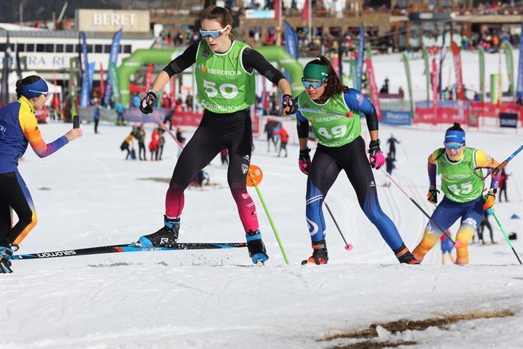 Cuadrado y Martín, campeones de España Sprint de Fondo by Iberdrola en Beret