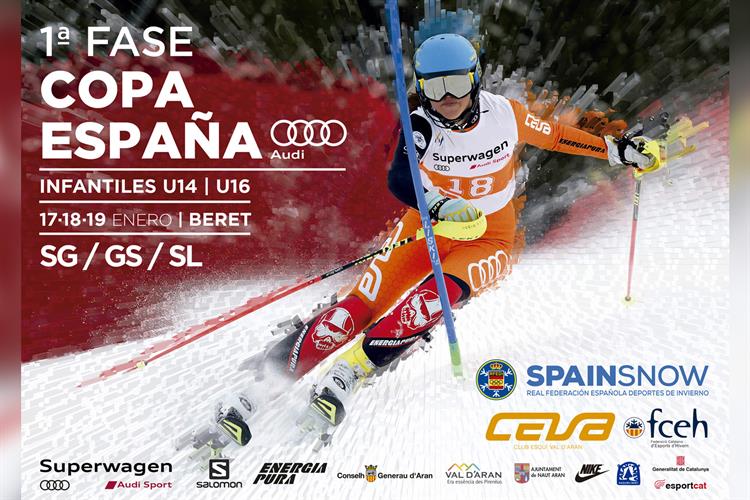 Baqueira acoge la primera Fase de la Copa España Audi U16/14 de esquí alpino