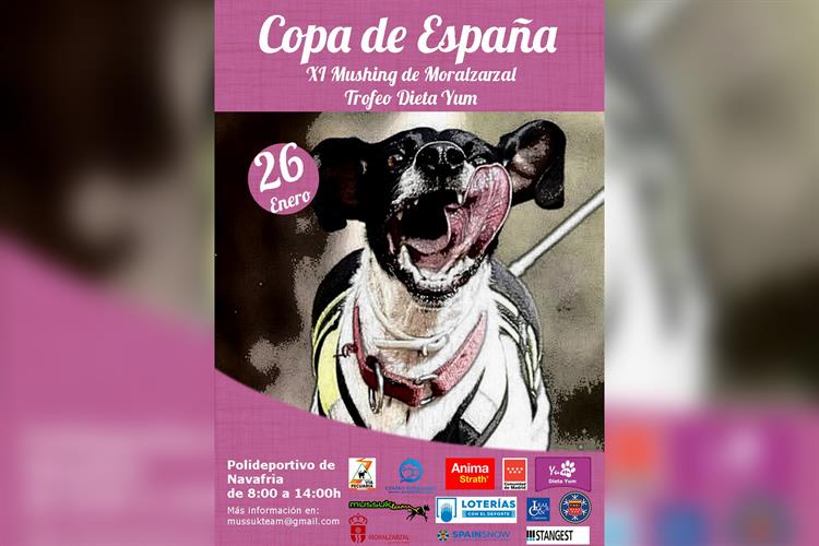 La Copa de España de Mushing Loterías vuelve con el XI Mushing en Moralzarzal