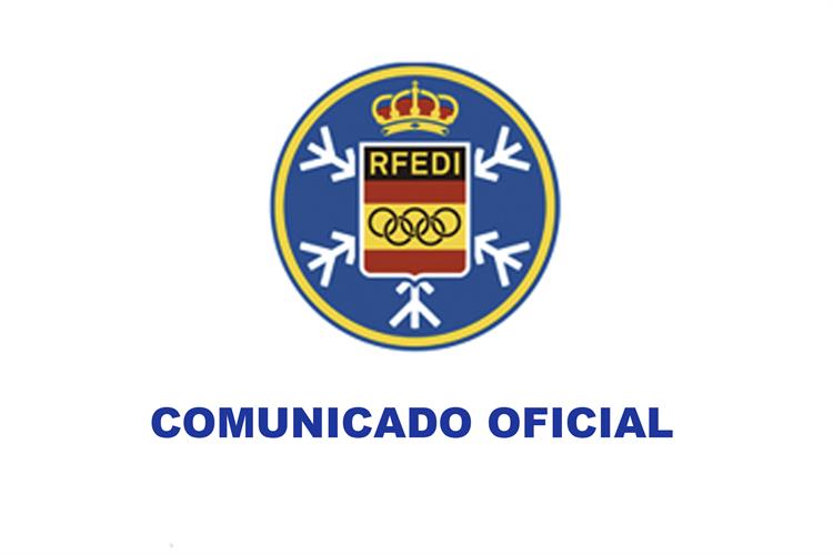 Comunicación Oficial RFEDI: Medidas Preventivas en relación al COVID-19