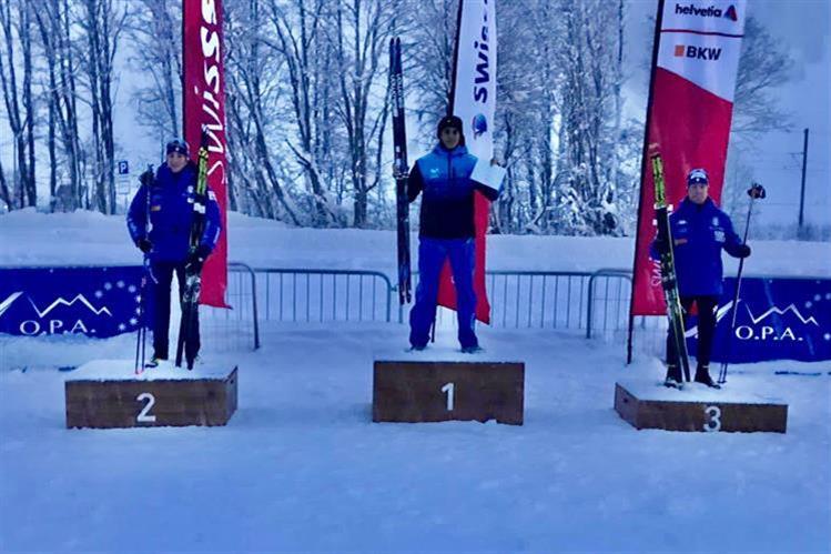 Victoria de Jaume Pueyo en el Sprint de la OPA Alpen Cup junior de Goms (Suiza)