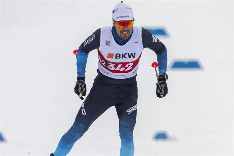 Imanol Rojo logra un muy trabajado 18 puesto en la última de las pruebas del Tour de Ski en Val di Fiemme