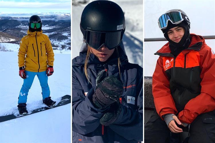 Tres deportistas españoles seleccionados para el Campeonato del Mundo Junior de Snowboard y Freeski