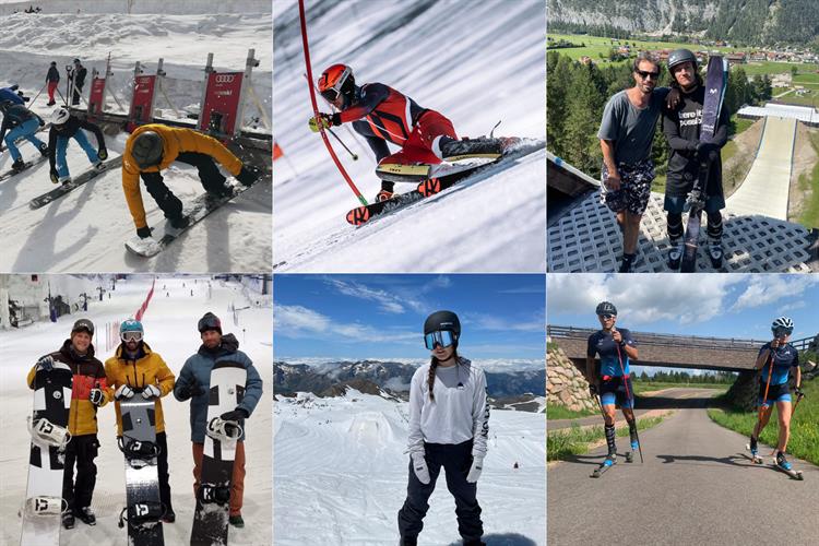 Los deportistas Spainsnow en plena preparación para los JJOO de invierno Beijing 2022