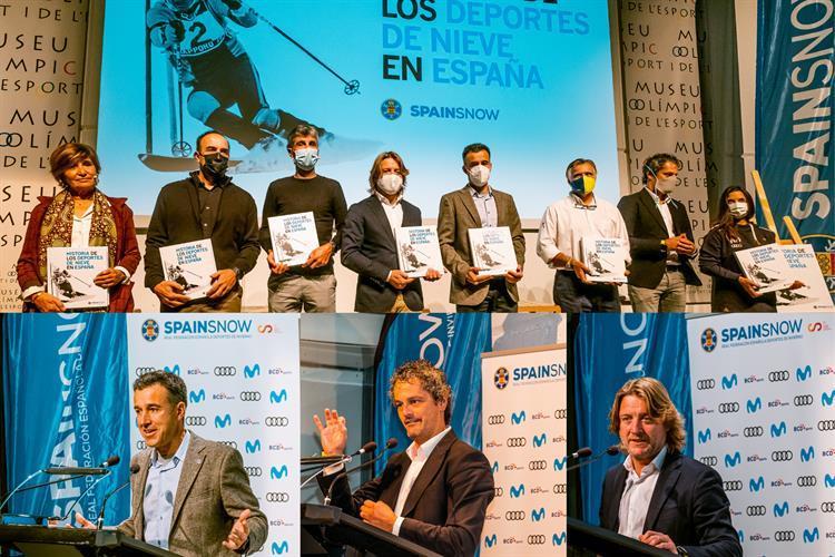 La RFEDI ha presentado el libro de la “Historia de los Deportes de Nieve en España” en Barcelona