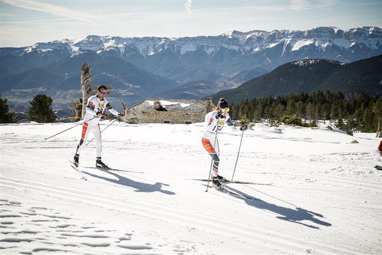 La Copa de España Iberdrola de esquí de fondo disputa su segunda parada en Lles de Cerdanya