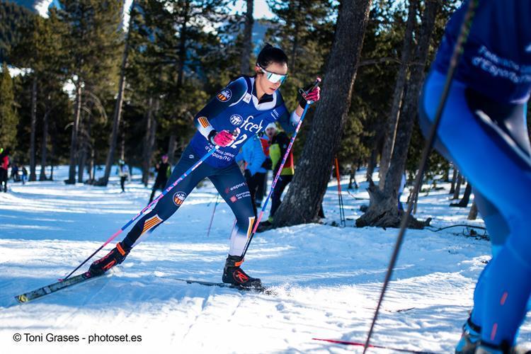 Segunda fase Copa de España Iberdrola de esquí de fondo en Lles de Cerdanya con doble victoría para Sellés y Moreno