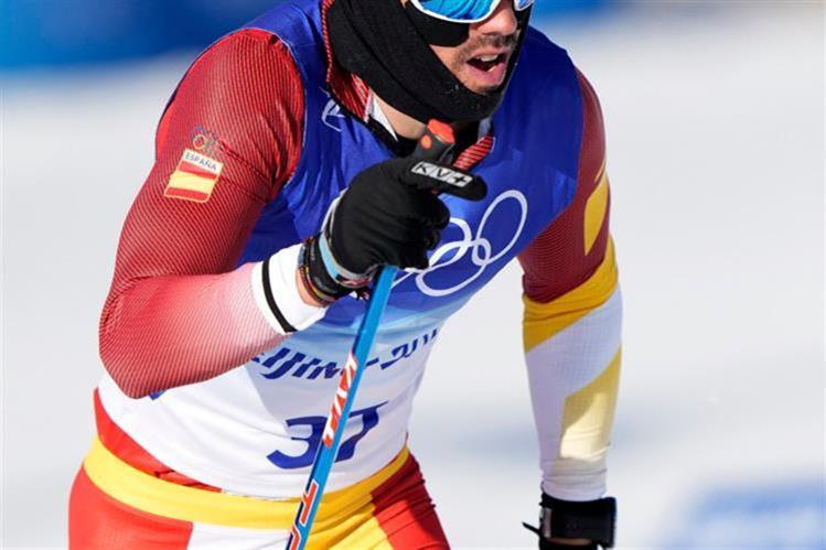 Imanol Rojo consigue un magnífico 21 puesto de la prueba de Skiathlon 15x15Km de los JJOO Beijing 2022