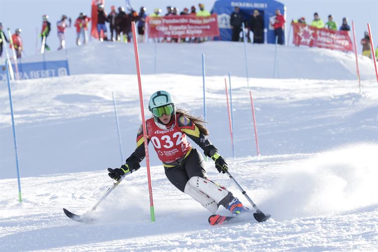 Sin distinciones entre deportistas, se celebró la primera fase de la Copa de España Inclusiva de Esquí Alpino –  Fundación Jesús Serra, en Baqueira Beret