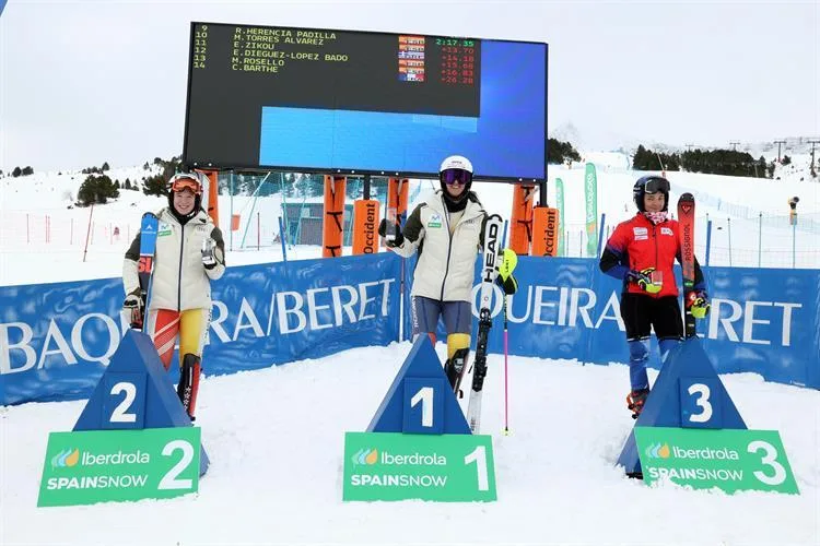 Lisa Vallcorba, Arrieta Rodríguez y Alvar Calvo reinan el el V Trofeo FIS Blanca Fernández Ochoa en Baqueira Beret