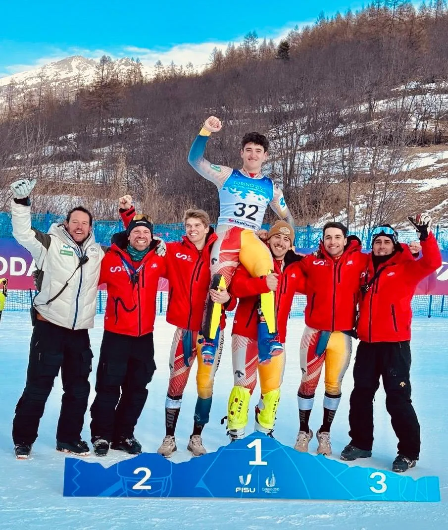 Bronce para Tomás Barata en Combinada Alpina (AC) en la Universiada de Torino (ITA)