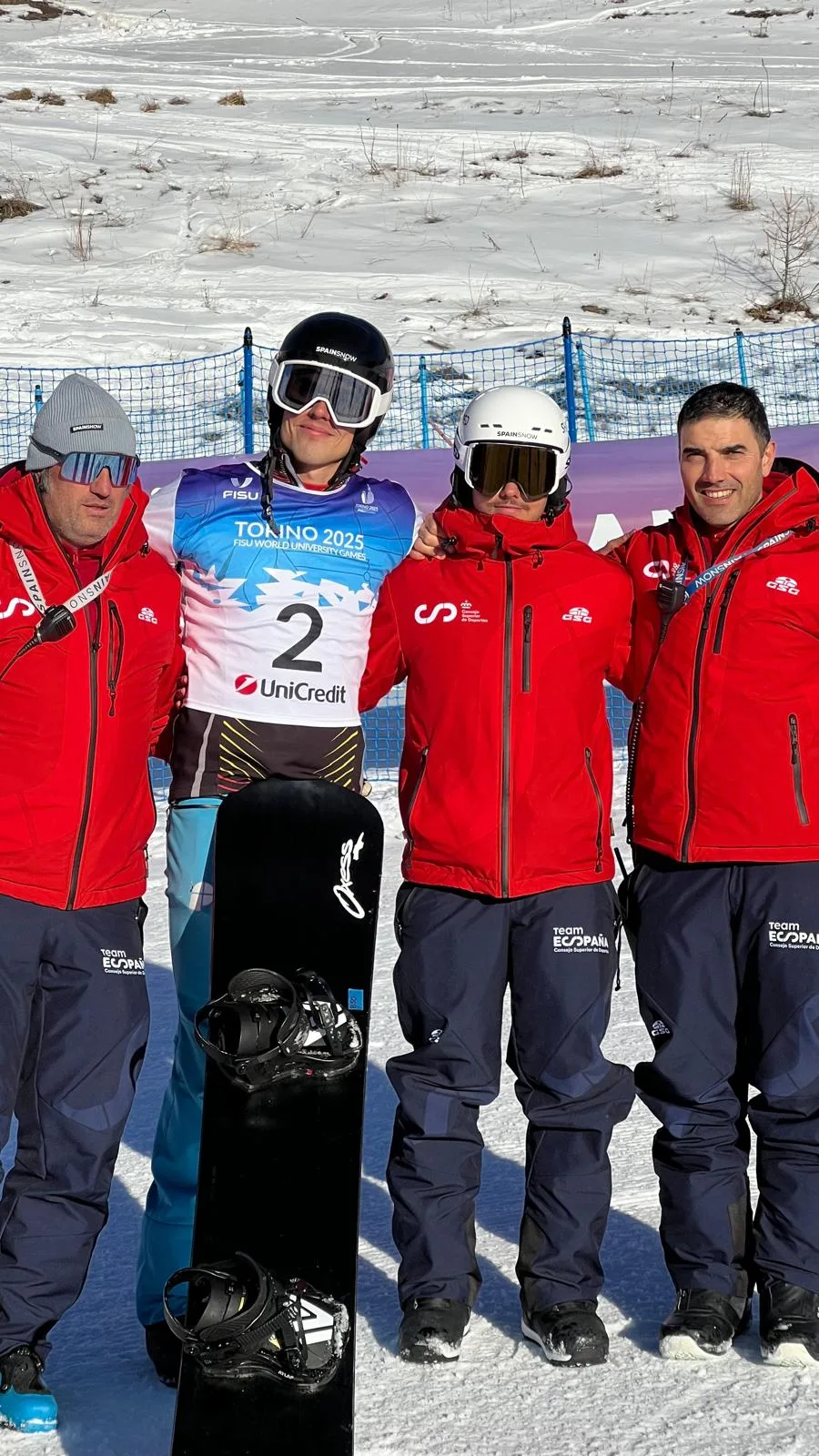 Plata para Bernat Ribera en Snowboardcross en la Universiada de Torino (ITA)