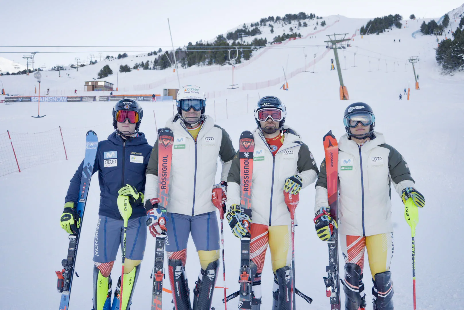 Seis deportistas españoles en la Copa de Europa de Baqueira Beret