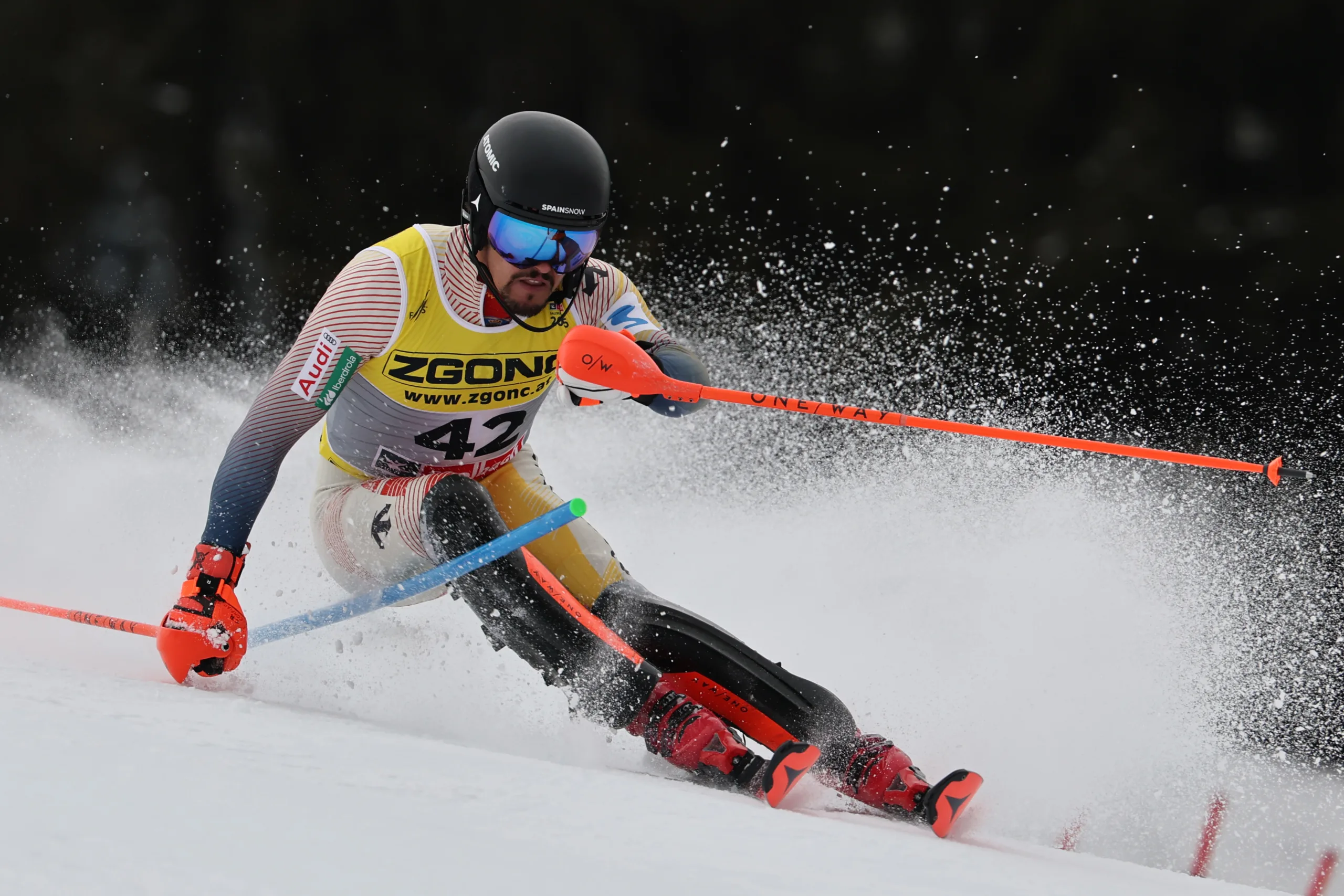 Juan del Campo 23º en el Slalom del Mundial de Saalbach (AUT)