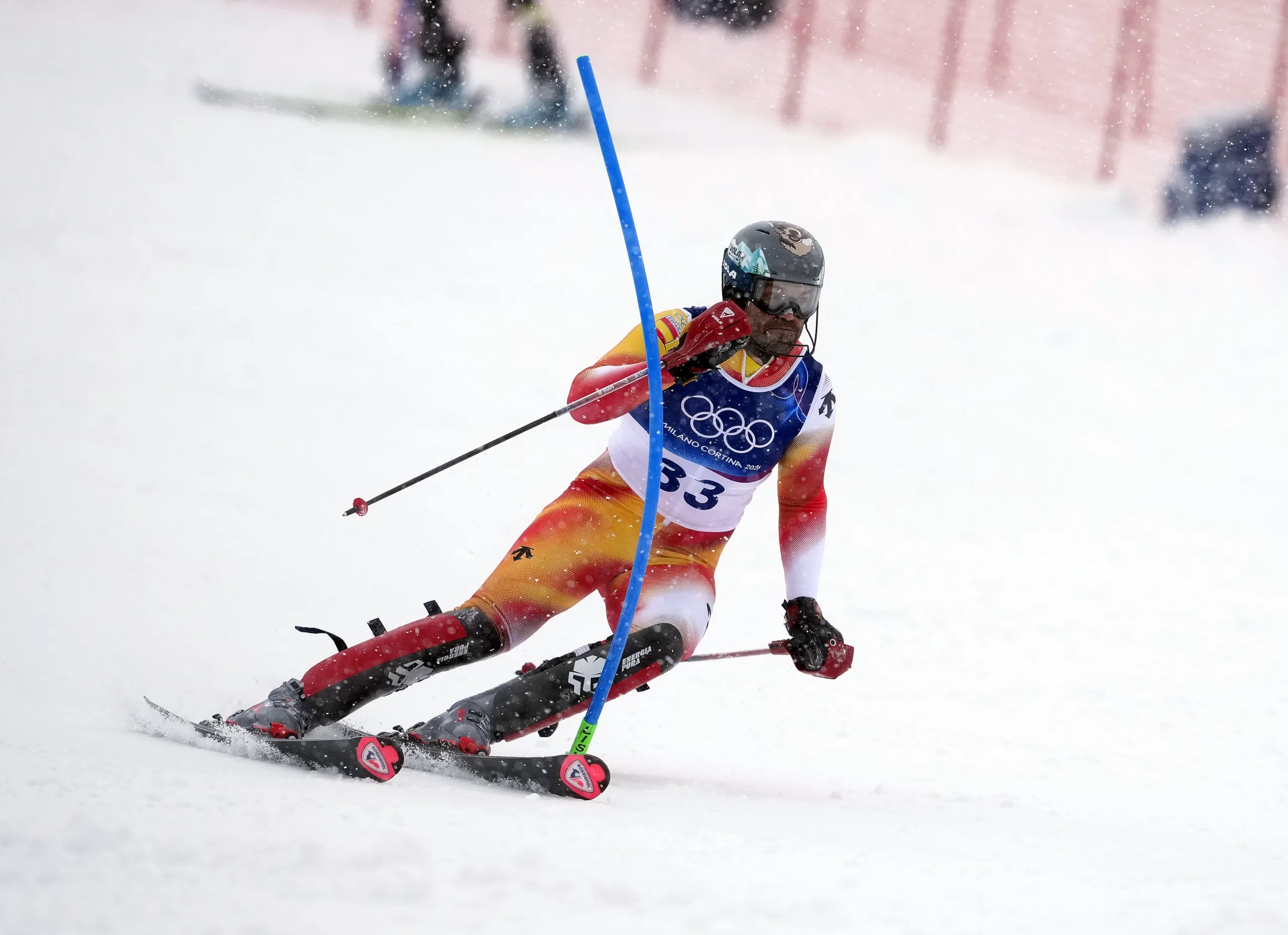 Quim Salarich sobrevive al Slalom de Bormio y termina 19º en los Juegos Olímpicos de Invierno