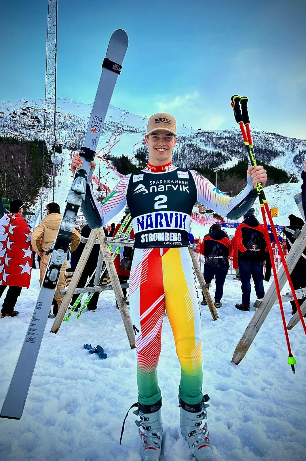 Histórico bronce de Aleix Aubert en el Gigante de los Mundiales Junior de Narvik (NOR)