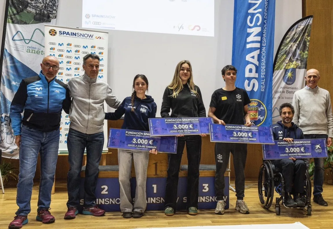 La Fundación Spainsnow libra 9 becas a deportistas de los Deportes de Nieve